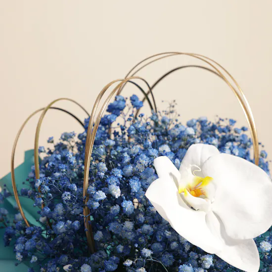 Midnight Sky Flowers Vase