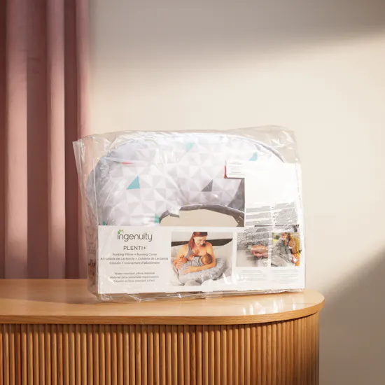 Ingenuity Plenti+ Colorful Nursing Pillow and Cover Set
