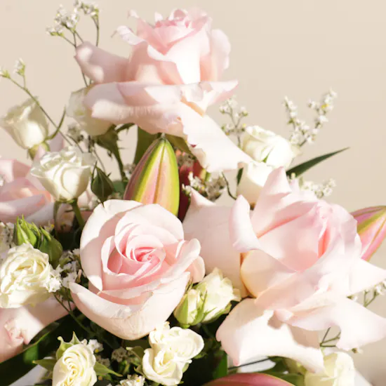 Whispering Garden Flowers Vase