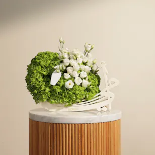 Mother Lush Green Elegance Tray