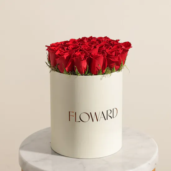 Romantic Flowers Box