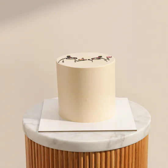 Floward Happy Birthday Standard Twins Cake