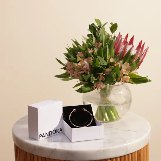 Pandora Moments Open Bangle | Flower Vase