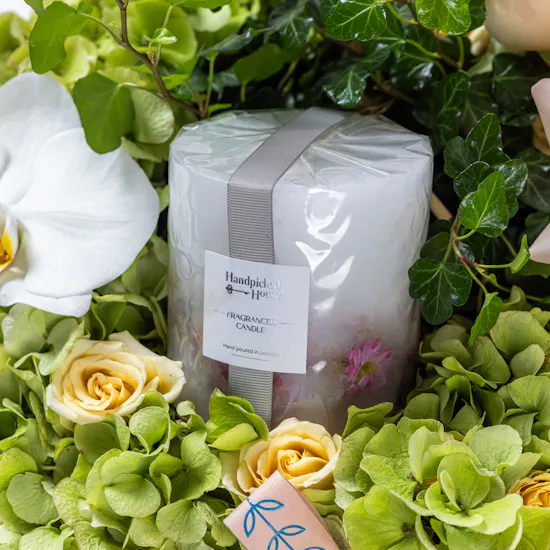 Handpicked House Pepper Rose Candle | Flowers