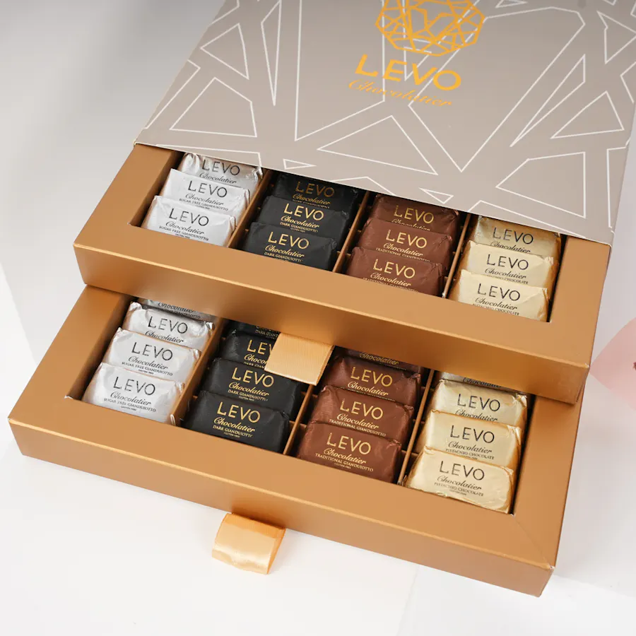 Levo Covered Chocolate Box | Softness Bouquet 5