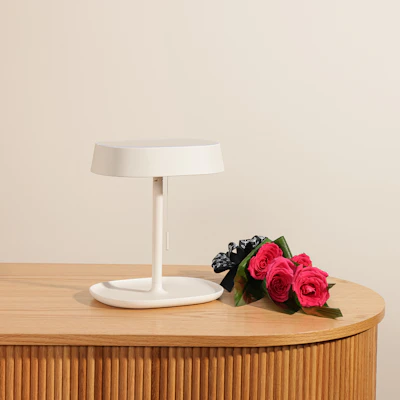 Yellow Event Mirror Lamp | Fuchsia Roses Yellow Event Mirror Lamp | Fuchsia Roses