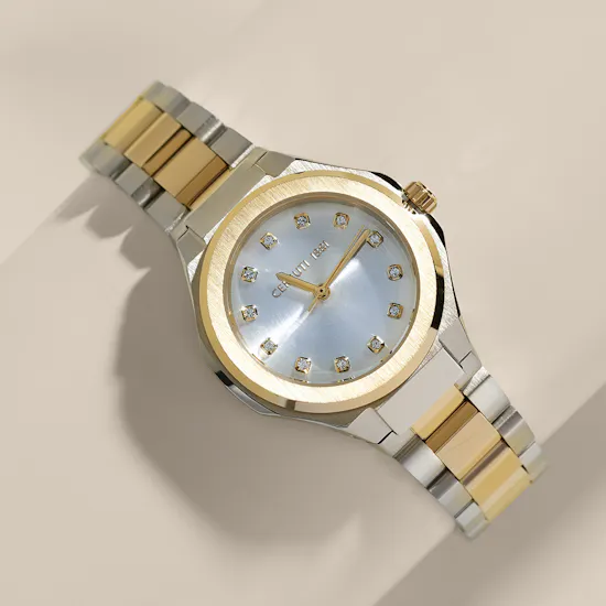 Cerruti 1881 Lucardo Two Tone Stainless Steel Women's Watch