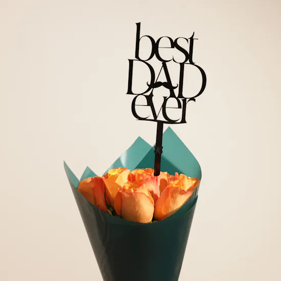 Levo Crepe Dentelle Medium Chocolate Box | Father's Day Flower Bouquet