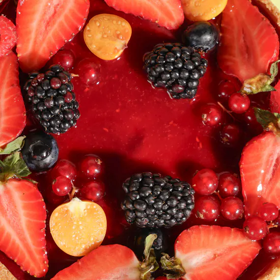 Decorating Memories Berries Cheesecake