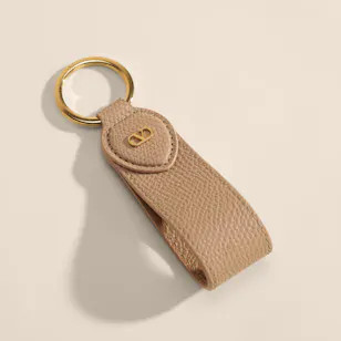 Valentino Garavani VLogo Signature Leather Key Ring