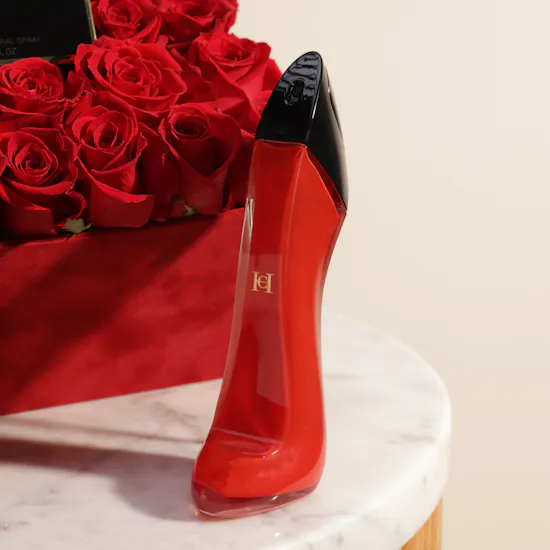 Luxury Women's Perfume | Crimson Love Rose Box