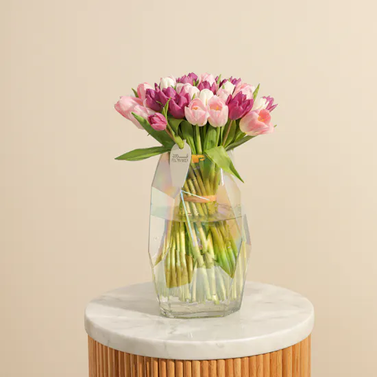 Sweet Spring Tulip Vase