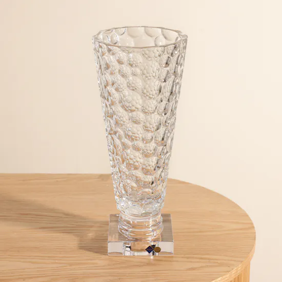 Bohemia Lisboa Footed Crystal Vase