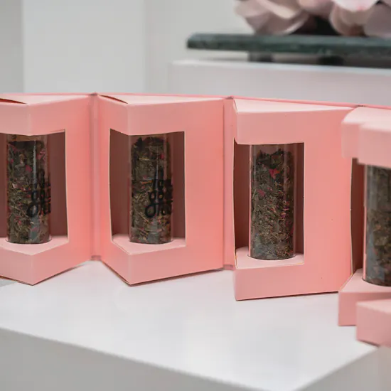 Feel Good Tea Cherry Blossom Tea Box | Birthday Blooms Tray