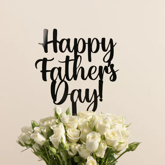Floward Blue Flower Cake | Glam Father’s Day Flowers