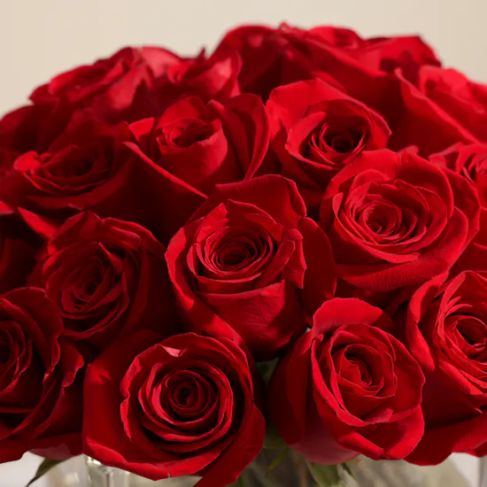 Love Red Roses Vase | 35 Roses
