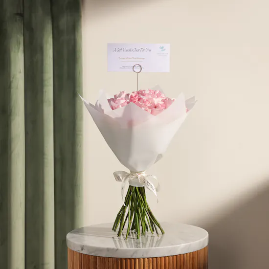 Sparadise Massage Voucher | Beautiful Flower Bouquet