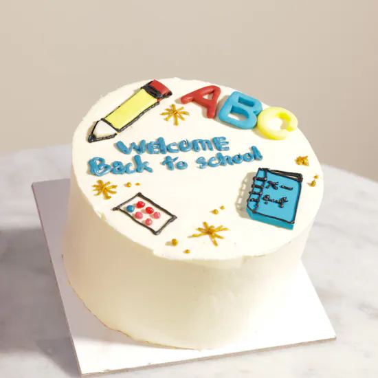 Cake Boutique Back to School Mini Cake