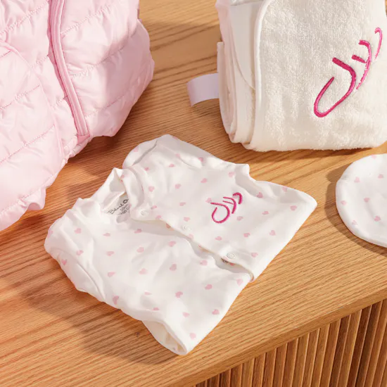 BelovedOne Personalized Sweet Baby Set | Pink