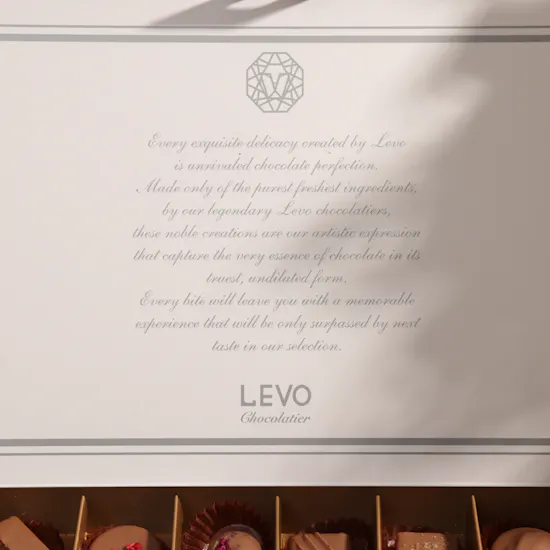 Levo Chocolates Box | Beauty of Roses Flowers Vase
