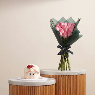 Sweetylicious Eid Al Adha Sheep Cake | Glam Roses 