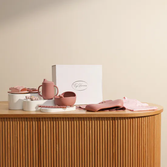 Tiny Humans Newborn Feeding Girl’s Gift Set