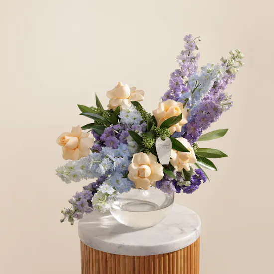 Lovely Delphinium Vase