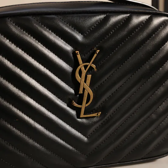Saint Laurent Lou Camera Black Bag