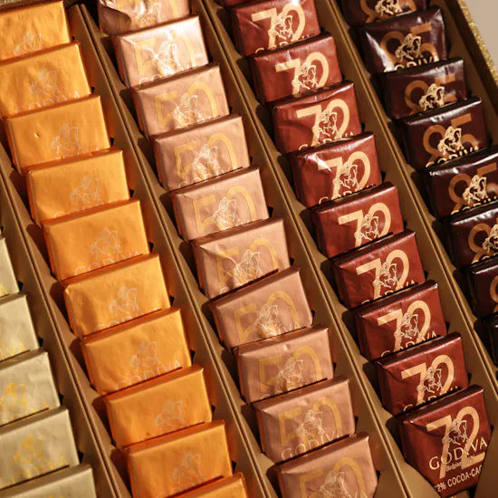 Godiva Fabric Carré Chocolate Box