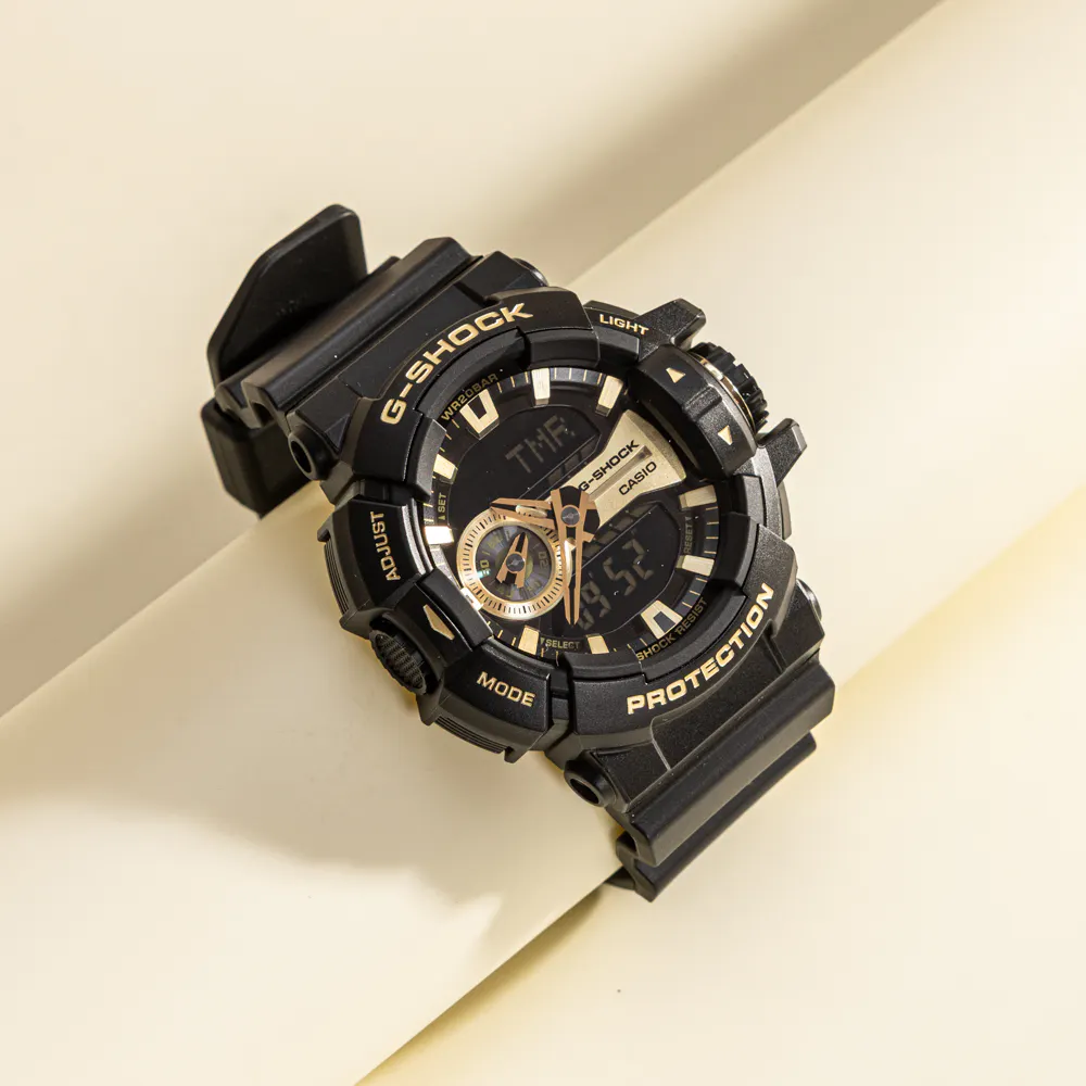 Buy and send Casio G Shock Men's GA-400GB-1A9DR Gold and Black