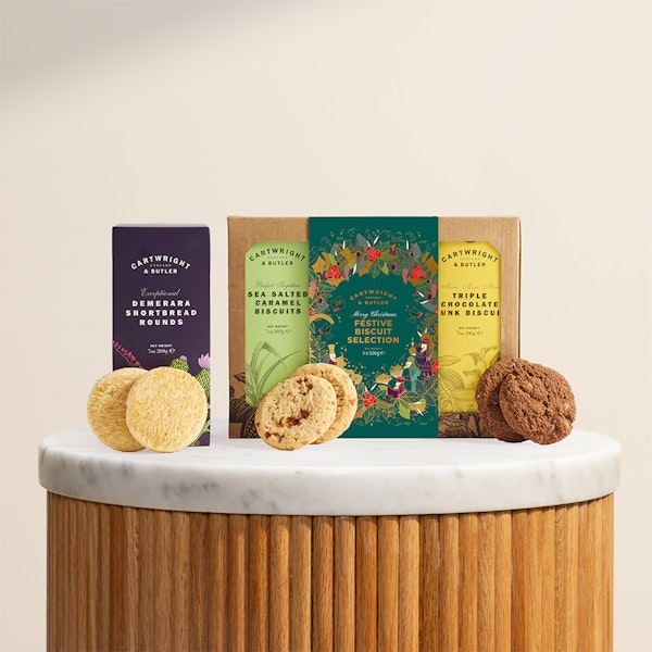 Cartwright & Butler Festive Biscuit Selection Box