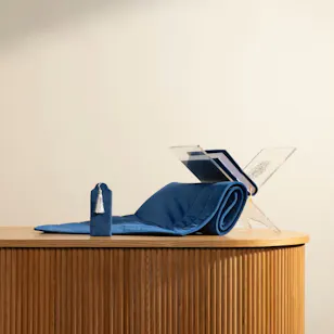 Glossy Touch Ramadan Blue Praying Set