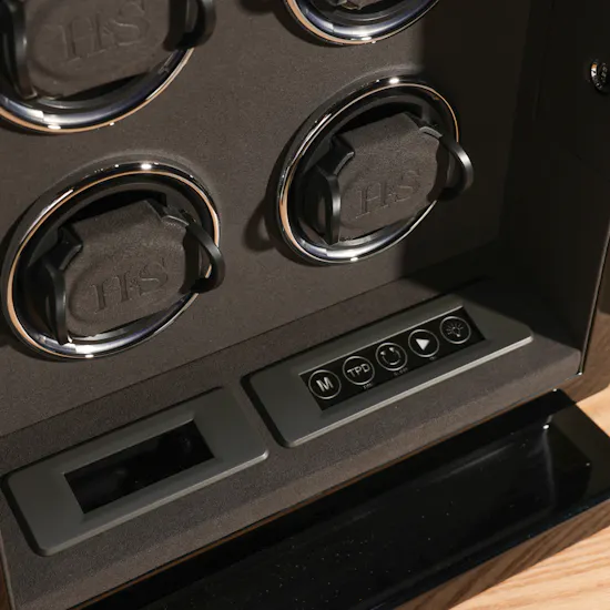 Heisse & Söhne Rome 4 Ebony Watch Winder