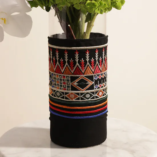 Threads of Legacy Flower Vase