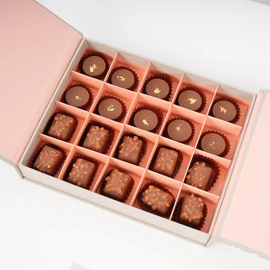 Floward Small Mixed Chocolate Box | Pink Carnations