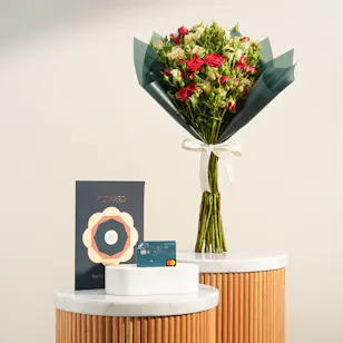 Floward Card | Happiness Flower Bouquet