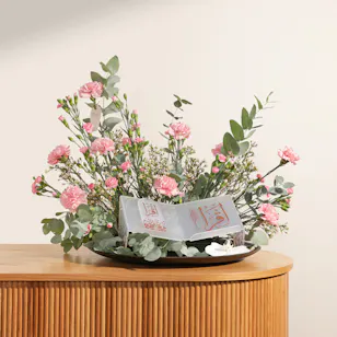 Gifted Eqra'a Stand | Pink Blooms Gifted Eqra'a Stand | Pink Blooms