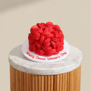 Floward Happy Omani Women’s Day Red Cake Floward Happy Omani Women’s Day Red Cake