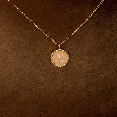 Midad Cancer Necklace| 18k Gold | with Dimonds