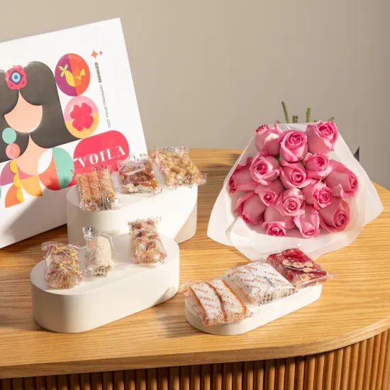 Voila Al Moleed Sweets Royal Small Box | Charming Blooms