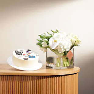 Crumbles Best Dad Cake | Purity Flowers