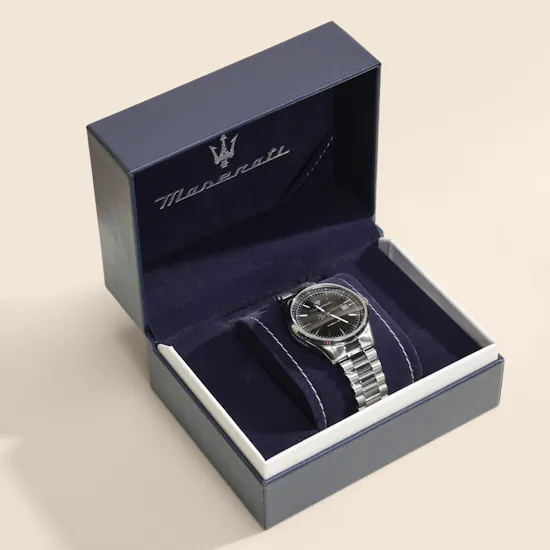 Maserati Sorpasso Silver Stainless Steel Men's Watch