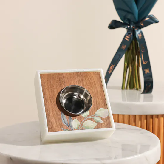 Almabakhir Floral Incense Burner | Soft Flowers