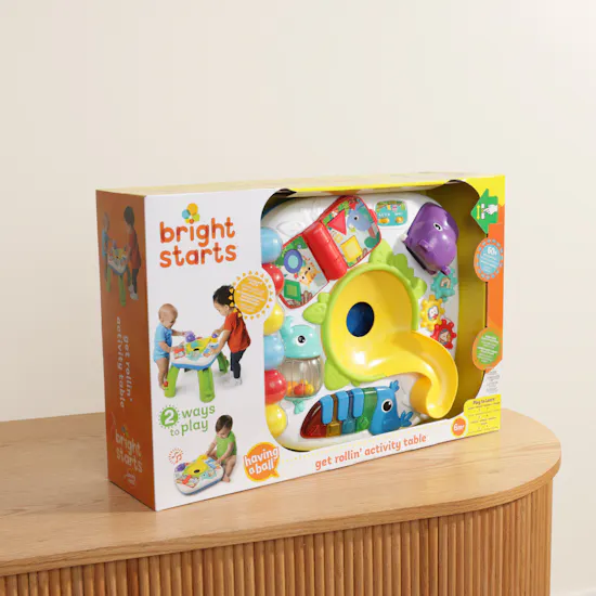 Bright Starts Having a Ball Get Rollin' Activity Table