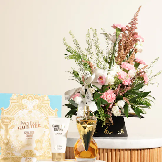 Jean Paul Gaultier Divine Le Parfum EDP Intense Women's Set | Graduation Flowers