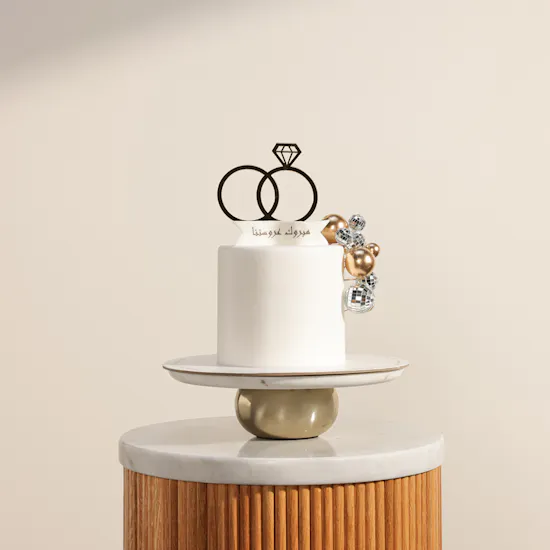 December Cake Balls Decoration Bride Cake