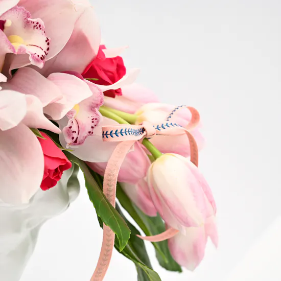 graduation happiness vase, Arabic congrats topper