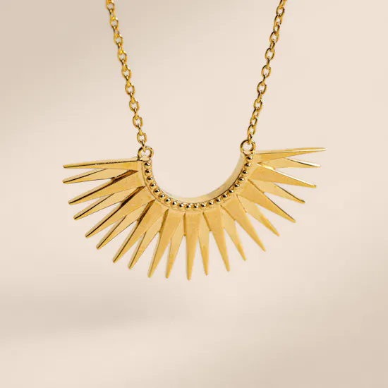 Rachel Jackson Rising Sun Gold-plating Women’s Necklace