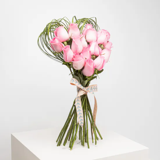 Pink Heart Bouquet