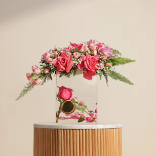 Heartfelt Flower Vase